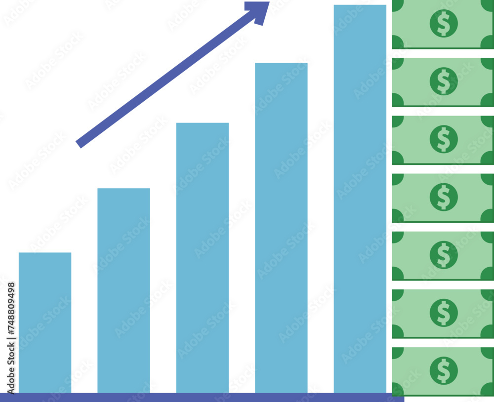 chart up business vector chart up business vector