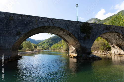 River Crnoevich is a city in Montenegro on the river of the same name or the Black River, not far from the coast of Lake Skadar.