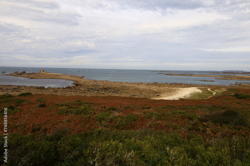 Île-Grande is an island on the north coast of Brittany in the commune of Pleumeur-Bodou , Côtes-d'Armor Île-Grande is an island on the north coast of Brittany in the commune of Pleumeur-Bodou , Côtes-d'Armor
