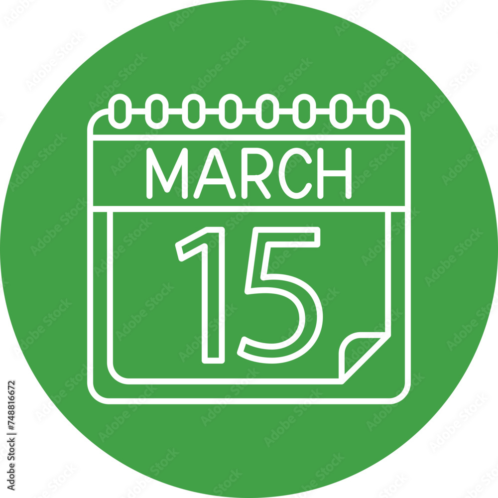 March Line Circle icon March Line Circle icon