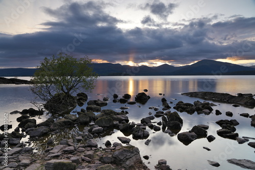 Beautiful Loch Lomond at Sunset