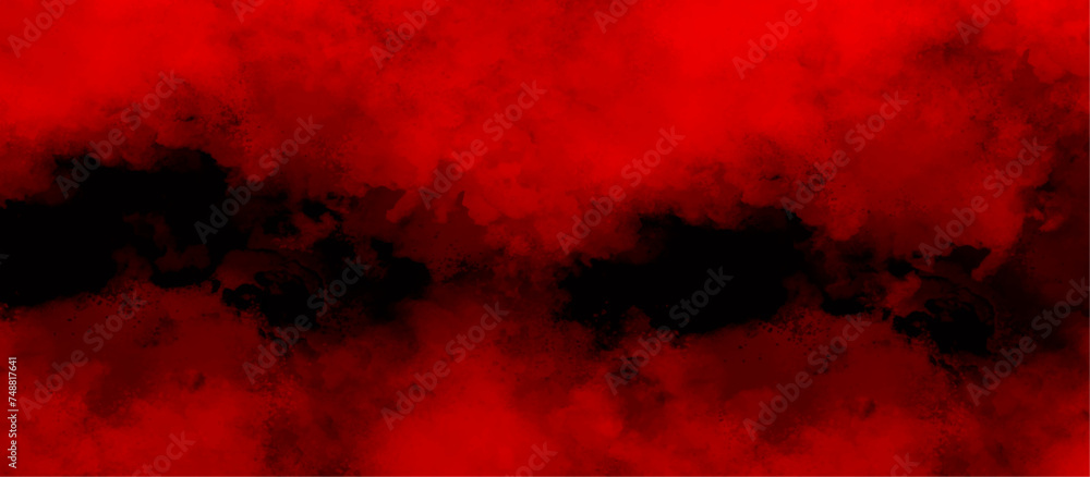 Abstract background with red and black watercolor texture .digital pastel art watercolor splash texture .vintage red and black sky and cloudy background .hand painted vector watercolor design . Abstract background with red and black watercolor texture .digital pastel art watercolor splash texture .vintage red and black sky and cloudy background .hand painted vector watercolor design .