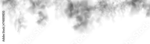Smoking, smog swirl and isolated with smoker art from cigarette or pollution with graphic space for incense creativity. PNG
