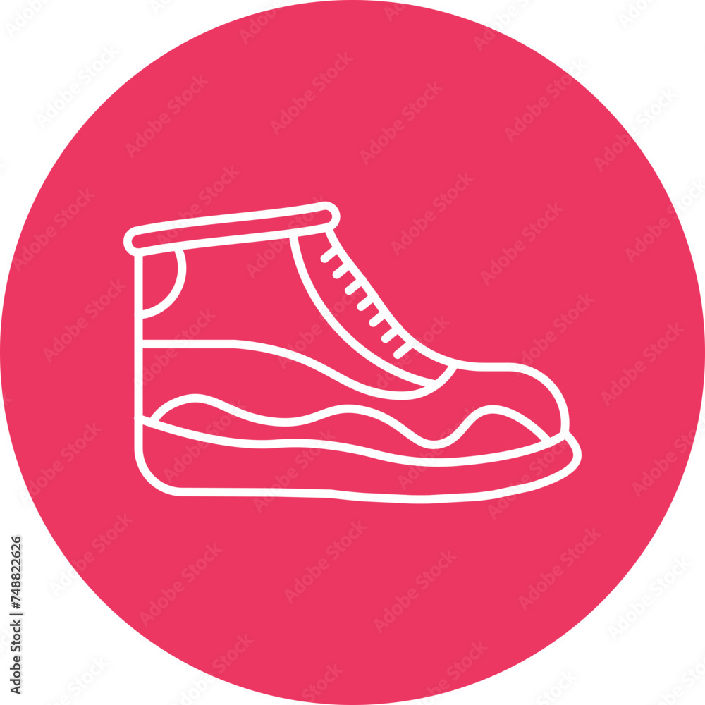 Basketball Vector Line Circle Icon Basketball Vector Line Circle Icon
