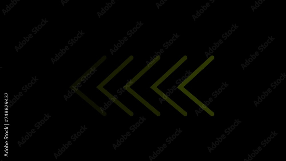 Animated glowing direction arrows animation arrow navigation. Animated glowing direction arrows animation arrow navigation.