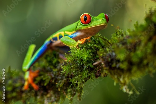 red eyed frog © Yuriko David