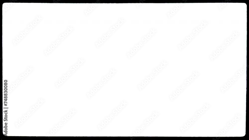 A clean classic film frame overlay A clean classic film frame overlay