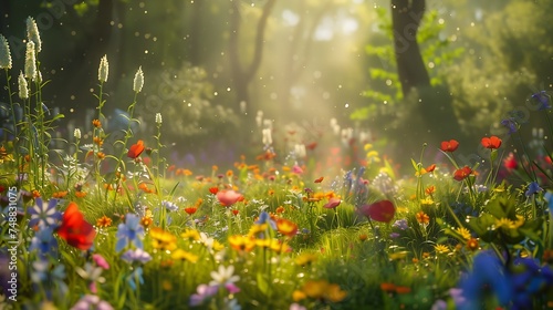  flower meadow in spring  © Катерина Спіжевска