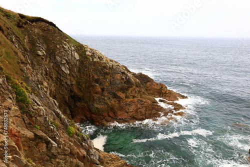 View from the Tip of Corsen in the Plouarzel Commune, Finistère, Brittany