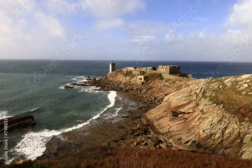 The peninsula of Kermorvan is a peninsula located in the French town of Conquet in the Brittany region © marieagns