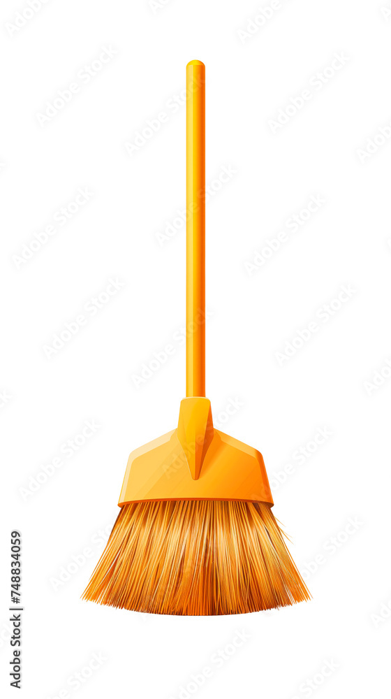 Yellow Broom With Long Handle Yellow Broom With Long Handle