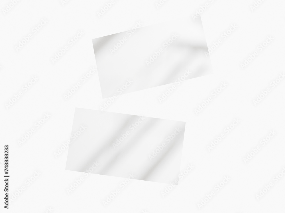 Floating elegant business card mockup background Floating elegant business card mockup background