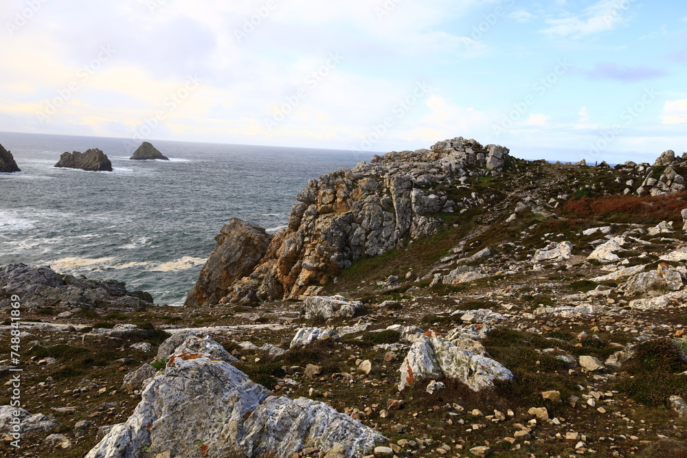 The point of Pen-Hir is a promontory of the Crozon peninsula in Brittany, to the south-west of Camaret-sur-Mer
