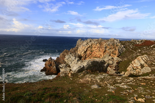 The point of Pen-Hir is a promontory of the Crozon peninsula in Brittany, to the south-west of Camaret-sur-Mer