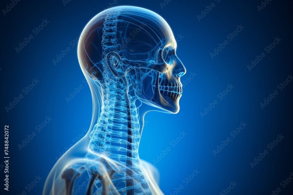 3d x-ray of spinal curvature, pain, protrusion, hernial osteopath, neurologist, surgeon consultation 3d x-ray of spinal curvature, pain, protrusion, hernial osteopath, neurologist, surgeon consultation