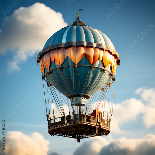 hot air balloons, ai-generatet