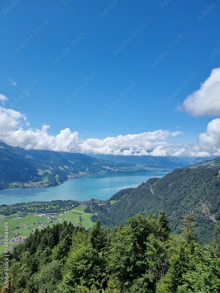 Swiss landscape in summer 
