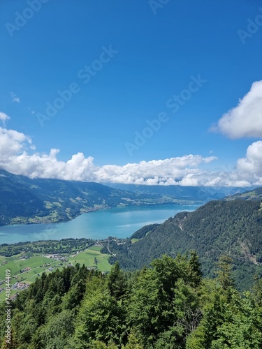 Swiss landscape in summer 