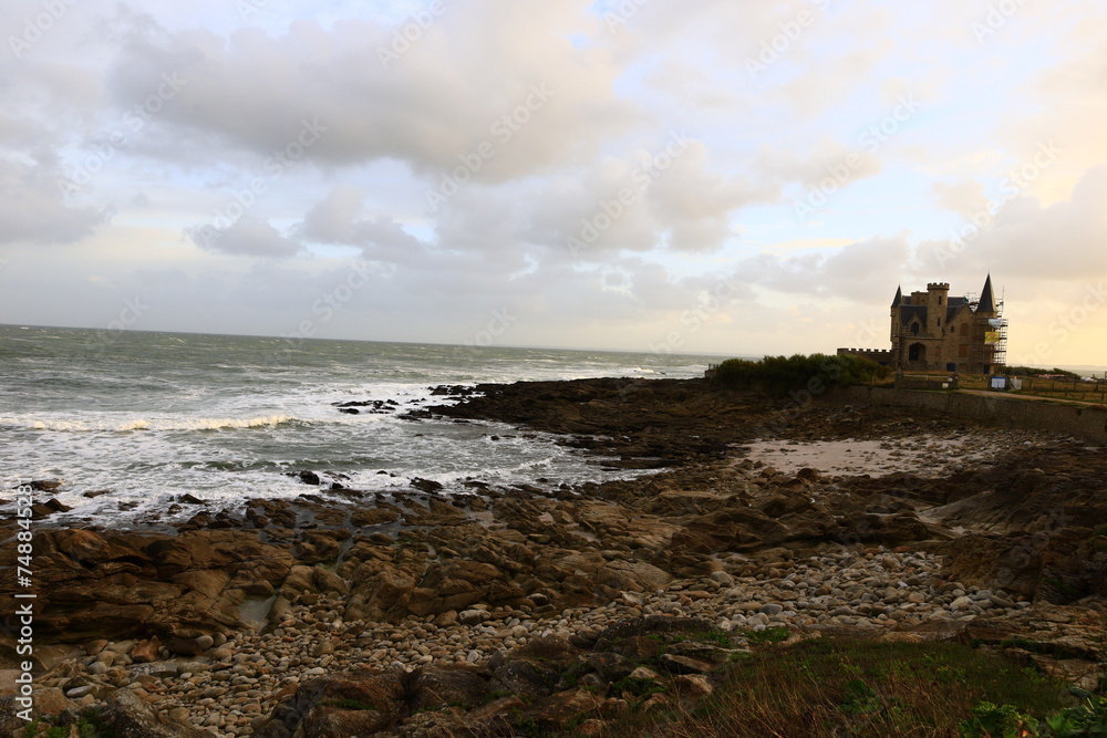 The peninsula of Quiberon is a French peninsula located in Morbihan, Brittany