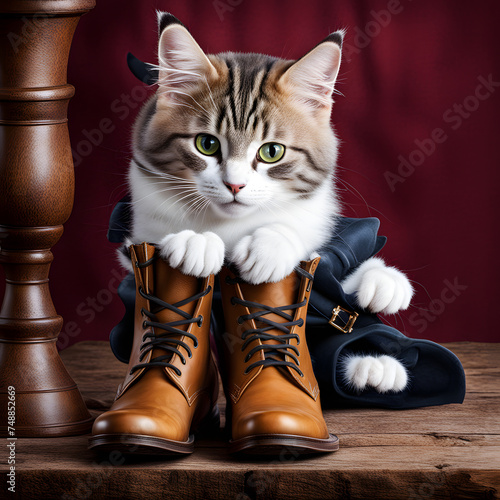 Puss in Boots, ai-generatet