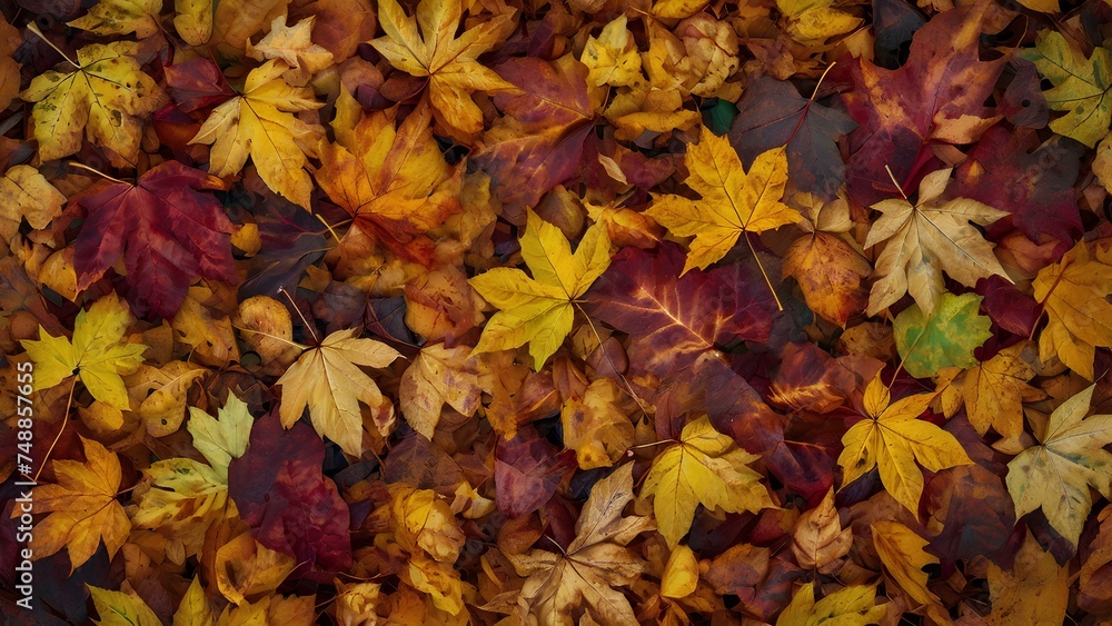 Autumn day background Autumn day background