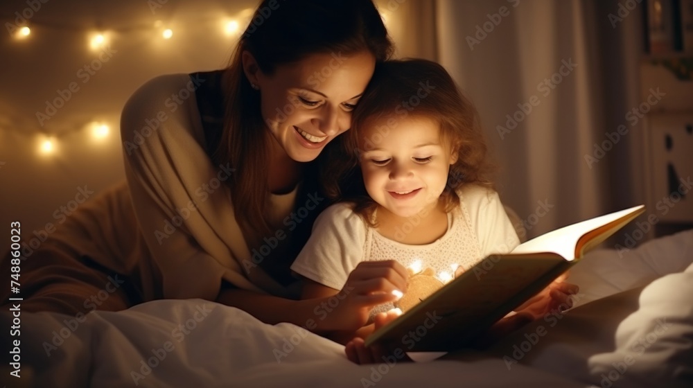Happy children relax read book at home. Child and reading a story. learn development, childcare, laughing, education, storytelling, practice, reduce addiction mobile phone, love book Happy children relax read book at home. Child and reading a story. learn development, childcare, laughing, education, storytelling, practice, reduce addiction mobile phone, love book