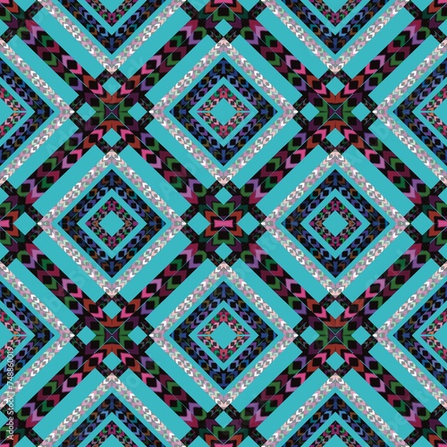 Traditional ethnic, geometric, ethnic,culture,ikat, fabric pattern for textiles,rugs,wallpaper,clothing,sarong,batik,wrap,embroidery,print,background, illustration, ikat