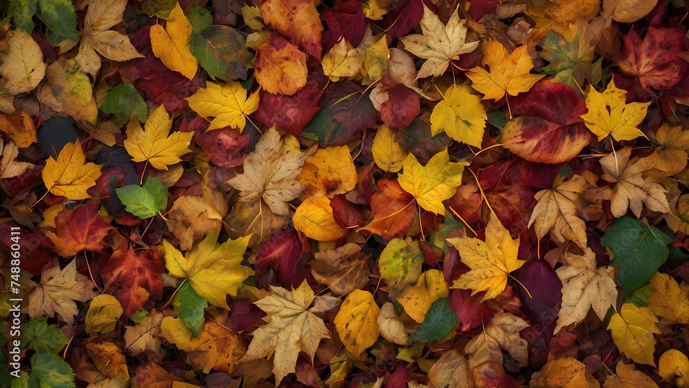 Autumn day background Autumn day background