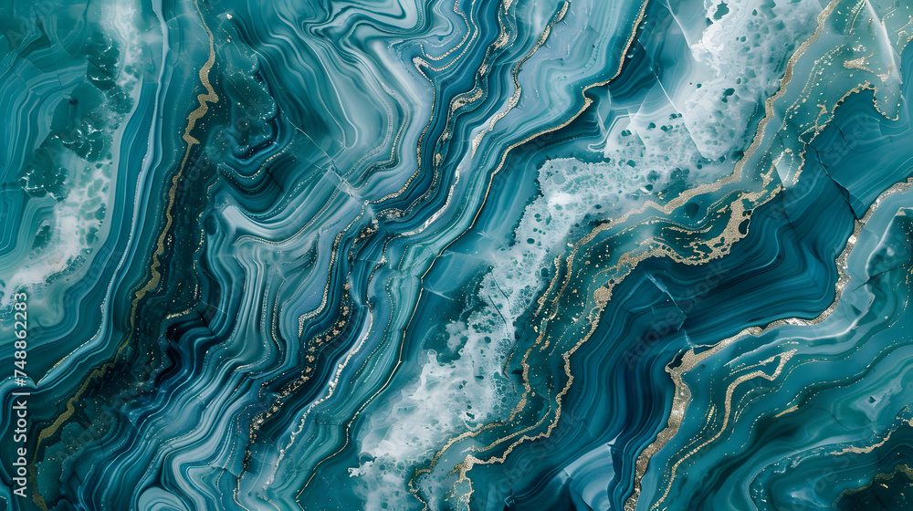 Green, blue marble pattern texture abstract background / texture surface of marble stone from nature Green, blue marble pattern texture abstract background / texture surface of marble stone from nature