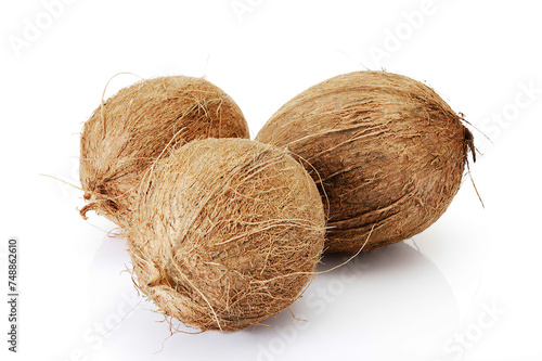 Coconuts, close-up