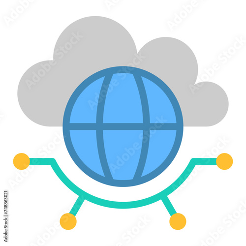 Cloud Computing Icon