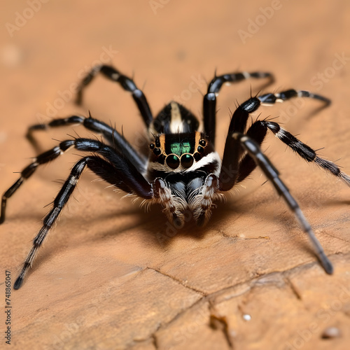 dangerous spider, ai-generatet © Dr. N. Lange