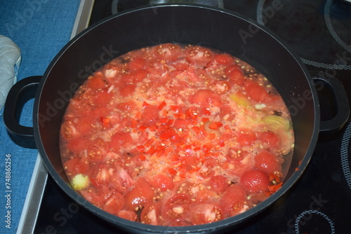 hot tomato sauce