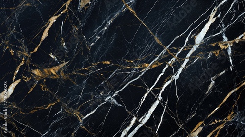 Black Marble Texture: A Natural and Elegant Background for Your Design