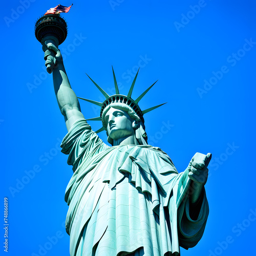 statue of liberty, ai-generatet