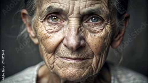 portrait of old person © MDSHOHIDUL