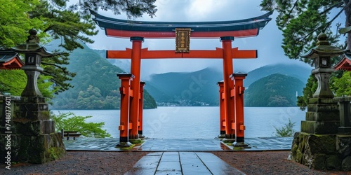 Japan Red Tori Gate