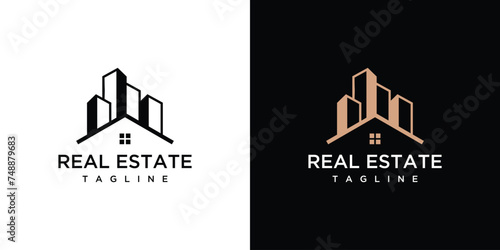 House logo icon Real Estate Logo, real estate,real , house logo. Building house logo design template