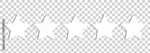 Star vector icons. Stars collection. Golden and Black set of Stars, isolated. Star icon. Vector illustration