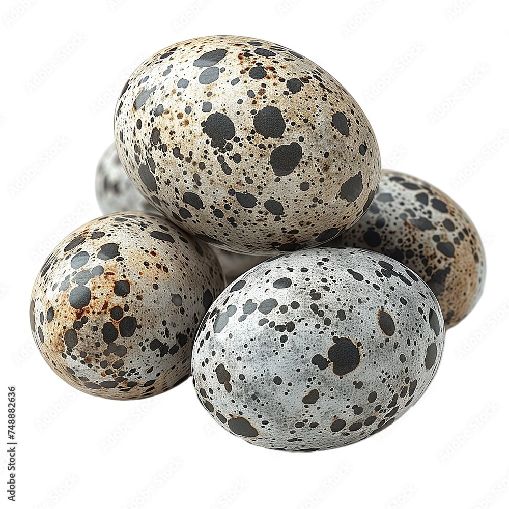 realistic quail eggs isolated on transparent background, element remove background, element for design realistic quail eggs isolated on transparent background, element remove background, element for design