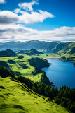 Breathtaking Scenic Beauty of the Azores Islands Showcasing Nature's Splendor and Tranquility