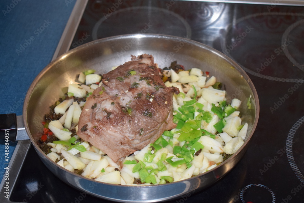 pork roast with apples and herbs pork roast with apples and herbs