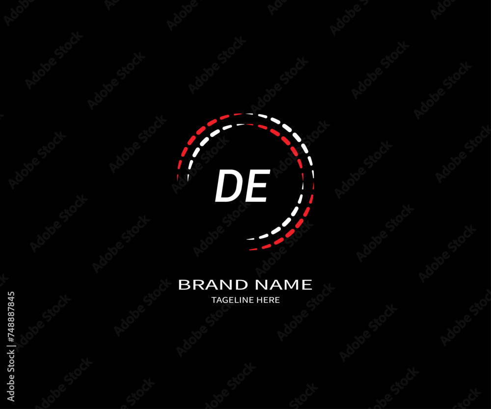 DE letter logo Design. Unique attractive creative modern initial DE initial based letter icon logo. DE letter logo Design. Unique attractive creative modern initial DE initial based letter icon logo.