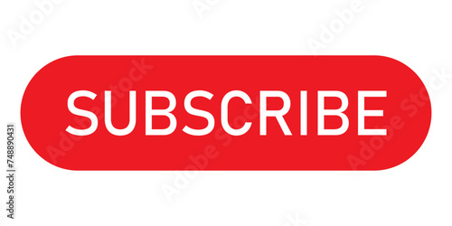 Subscribe icon. Vector illustration. Flat design.