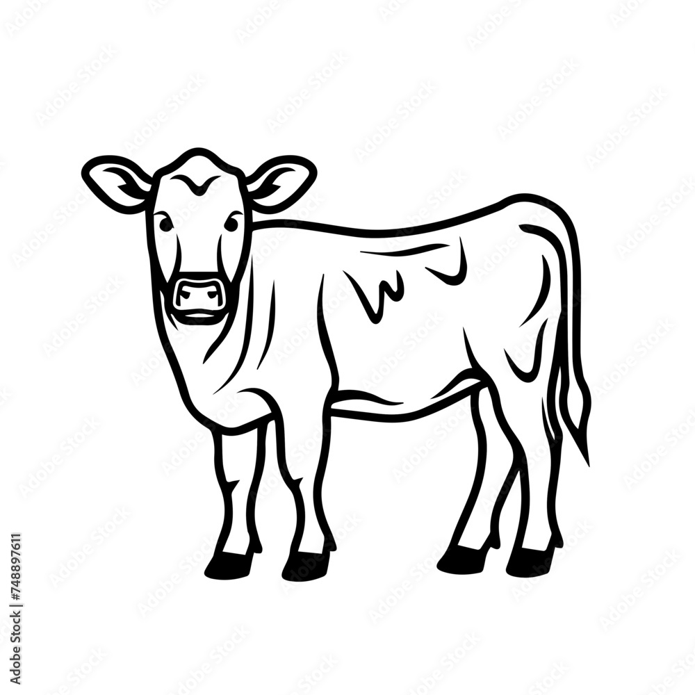 Cow Vector