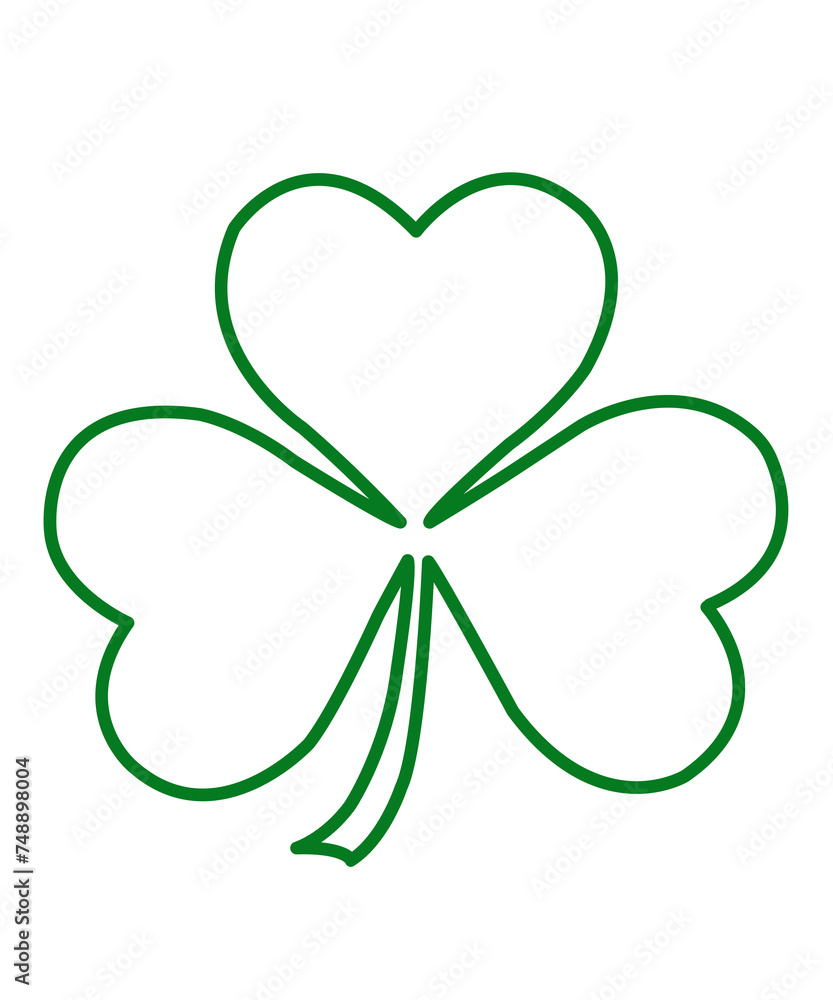 St Patricks Day shamrock clip art on plain white transparent isolated background for card, shirt, hoodie, sweatshirt, apparel, tag, mug, icon, poster or badge St Patricks Day shamrock clip art on plain white transparent isolated background for card, shirt, hoodie, sweatshirt, apparel, tag, mug, icon, poster or badge