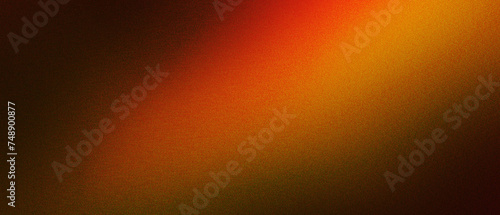 Orange yellow grainy gradient background. Design for banner, header, poster.