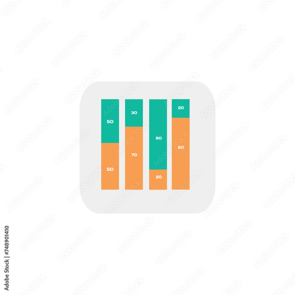 Modern drawn infographic on white background Modern drawn infographic on white background