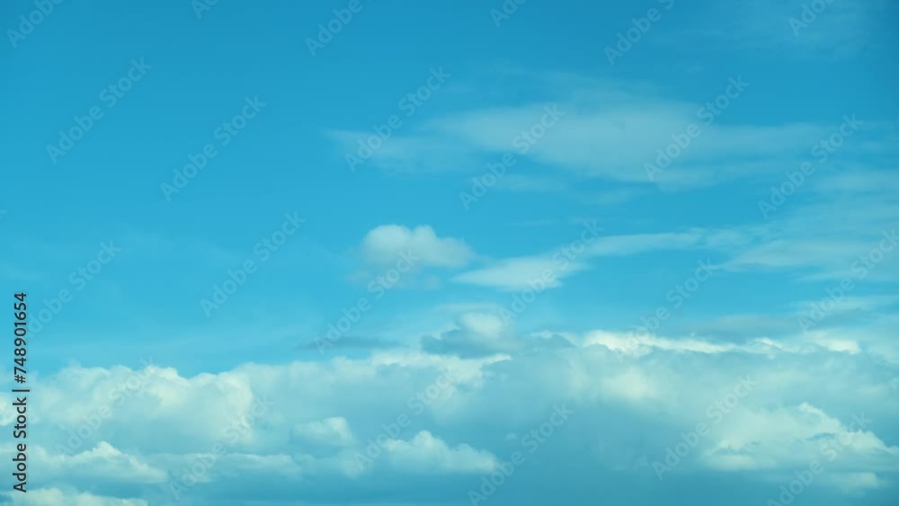 Timelapse clouds from a magnificent sky Timelapse clouds from a magnificent sky