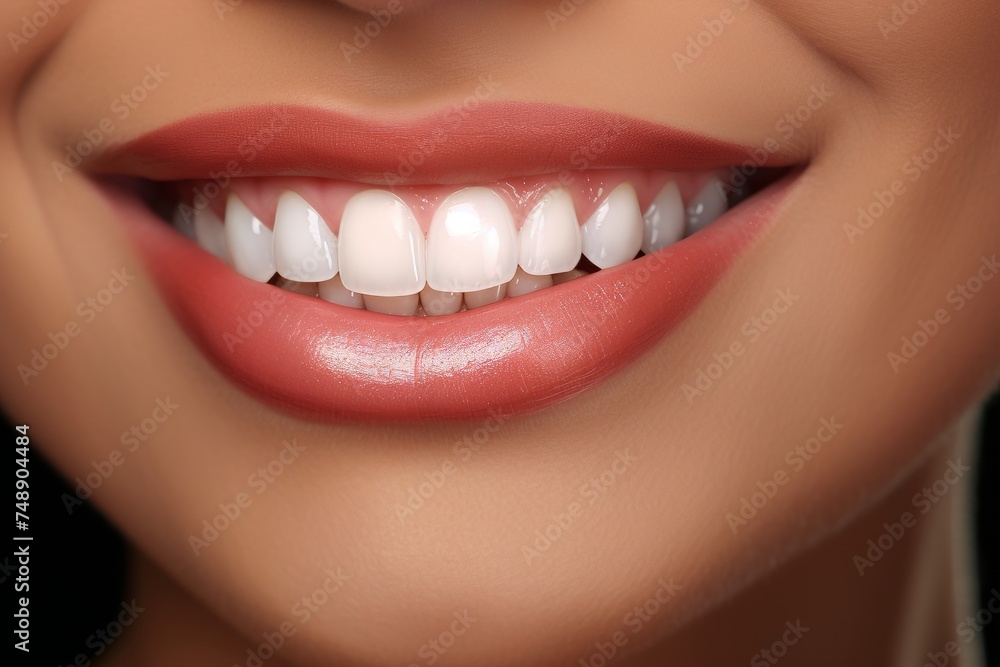 Smiling lips, perfect teeth, dental care concept, female mouth close up. Smiling lips, perfect teeth, dental care concept, female mouth close up.